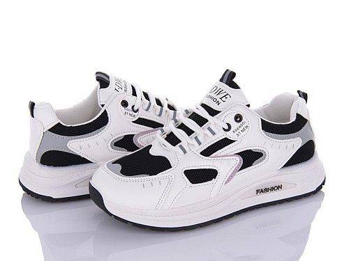 Кроссовки Violeta 45-98 white-black оптом в магазине Violeta-Wonex