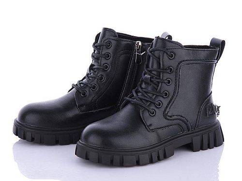 Ботинки Violeta Y100-0580B black оптом в магазине Violeta-Wonex