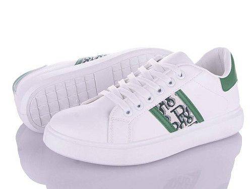 Кеды Violeta 92-26 white-green оптом в магазине Violeta-Wonex