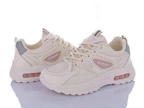 Кроссовки Violeta 176-35 beige-pibk оптом в магазине Violeta-Wonex