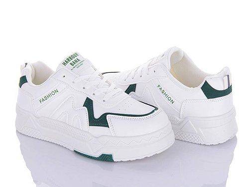 Кроссовки Violeta 45-97 white-green оптом в магазине Violeta-Wonex