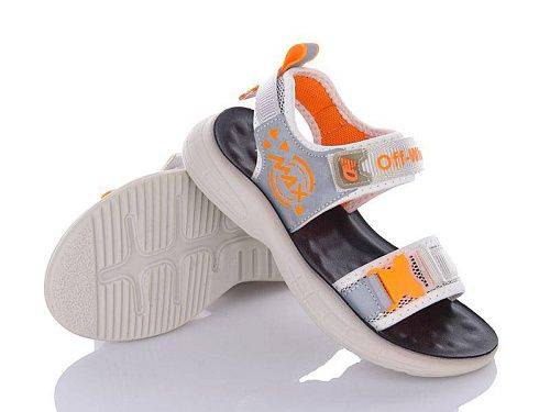 Босоножки Violeta PL14-A10 grey-orange оптом в магазине Violeta-Wonex